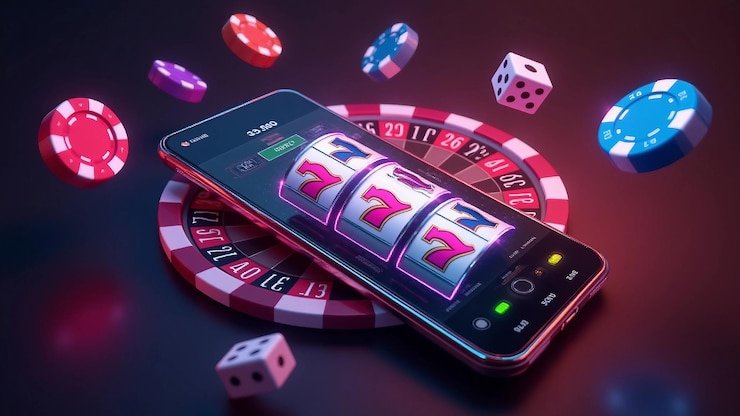 Roulette wheel spinning in live studio